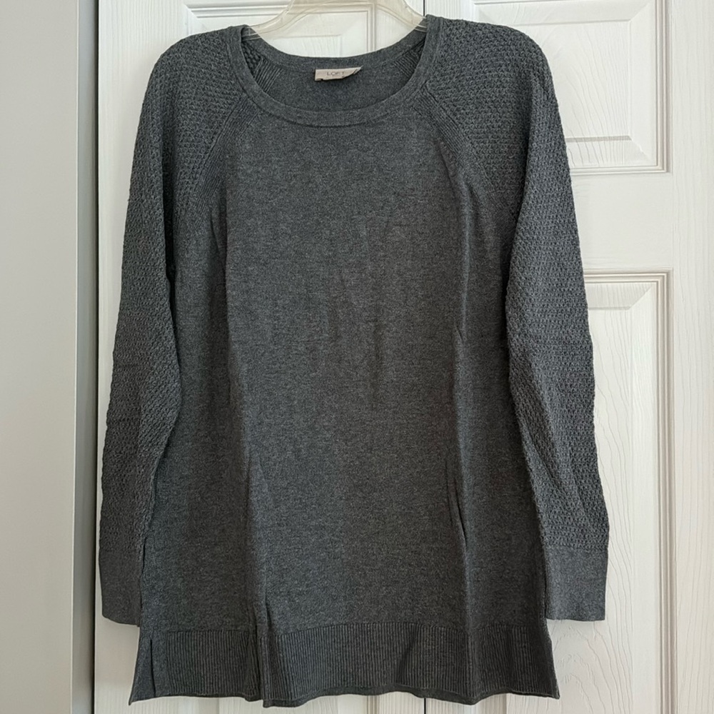 Loft grey sweater